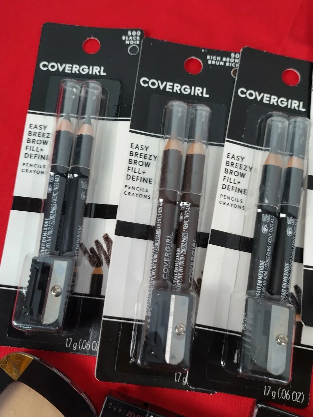 womens makeup Lot Loreal Çover Girl Maybelline Eyeliners Lip Baum Eye Shadow